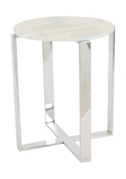 Deals 🌟 Modern Marble Accent Table by Monroe Lane ❤️ -Monroe Lane Sales Belk 9069