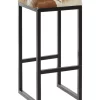 New 🎉 Industrial Metal Bar Stool by Monroe Lane 🧨