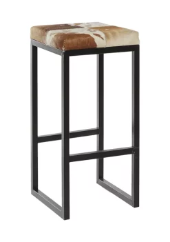 New 🎉 Industrial Metal Bar Stool by Monroe Lane 🧨 -Monroe Lane Sales Belk 9075