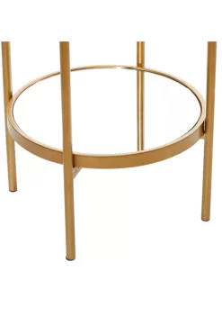 Budget 🌟 Glam Metal Shelving Unit by Monroe Lane 🔥 -Monroe Lane Sales Belk 9111