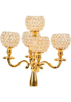 Coupon 🎉 Glam Aluminum Candelabra by Monroe Lane 🧨 -Monroe Lane Sales Belk 9128