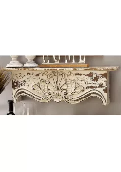 Best Pirce 🔥 Vintage Wood Wall Shelf by Monroe Lane 🔥 -Monroe Lane Sales Belk 9154