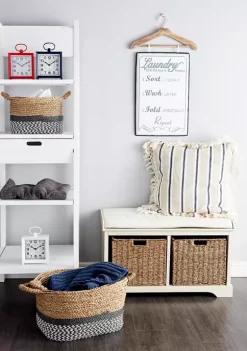 Best Sale 😀 Traditional Wood Storage Bench by Monroe Lane ✨