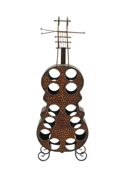 Best Pirce 😍 Traditional Metal Standing Wine Rack by Monroe Lane ✨ -Monroe Lane Sales Belk 9177