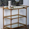 Best Pirce 🌟 Traditional Metal Bar Cart by Monroe Lane 😀