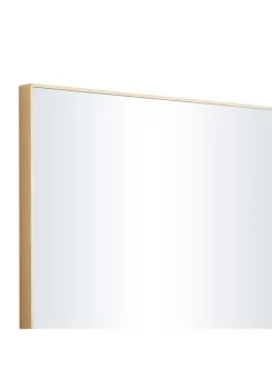 Budget 🔥 Contemporary Wood Wall Mirror by Monroe Lane 🥰 -Monroe Lane Sales Belk 922