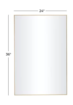 Budget 🔥 Contemporary Wood Wall Mirror by Monroe Lane 🥰 -Monroe Lane Sales Belk 923