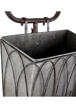 Flash Sale 😍 Farmhouse Metal Planter by Monroe Lane ❤️ -Monroe Lane Sales Belk 9299