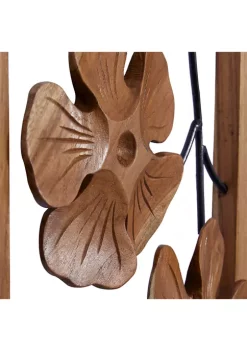 Best reviews of ⌛ Contemporary Teak Wood Wall Decor - Set of 2 by Monroe Lane ⌛ -Monroe Lane Sales Belk 9304