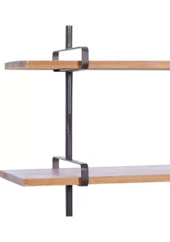 Flash Sale ✨ Industrial Wood Wall Shelf by Monroe Lane 😀 -Monroe Lane Sales Belk 9320