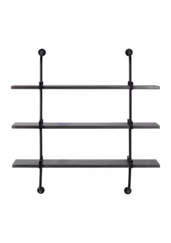 Flash Sale ✨ Industrial Wood Wall Shelf by Monroe Lane 😀 -Monroe Lane Sales Belk 9323
