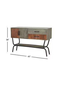 Promo 🌟 Modern Mango Wood Console Table by Monroe Lane 🎁 -Monroe Lane Sales Belk 9335