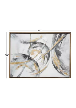 Cheap ✨ Contemporary Canvas Framed Wall Art by Monroe Lane 👍 -Monroe Lane Sales Belk 9345