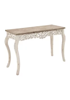 New 👏 Farmhouse Wood Console Table by Monroe Lane 🔔 -Monroe Lane Sales Belk 9367