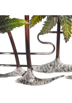 Flash Sale 🔔 Coastal Metal Wall Decor by Monroe Lane 😉 -Monroe Lane Sales Belk 9389