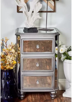 Best Sale 🔔 Glam Wood Chest by Monroe Lane 👍 -Monroe Lane Sales Belk 9397