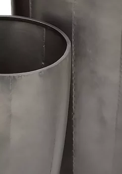 Best Sale 😍 Contemporary Metal Planter - Set of 3 by Monroe Lane 🤩 -Monroe Lane Sales Belk 9438