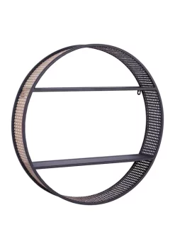 Discount 🤩 Contemporary Metal Wall Shelf by Monroe Lane 🔥 -Monroe Lane Sales Belk 9457