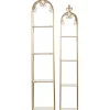 Buy 🔔 Gold Metal Contemporary Shelving Unit - Set of 2 by Monroe Lane 😉