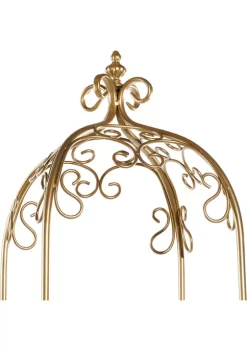 Buy 🔔 Gold Metal Contemporary Shelving Unit - Set of 2 by Monroe Lane 😉 -Monroe Lane Sales Belk 9472