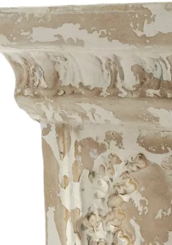 Cheap 🛒 Vintage Polyresin Pedestal Table by Monroe Lane 🎁 -Monroe Lane Sales Belk 9484