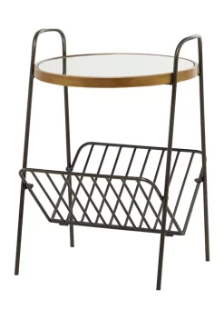 Best deal 😍 Contemporary Metal Accent Table by Monroe Lane 😍