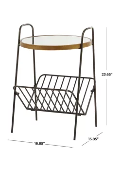 Best deal 😍 Contemporary Metal Accent Table by Monroe Lane 😍 -Monroe Lane Sales Belk 9539