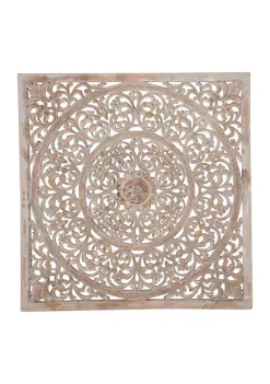 Promo 🤩 Traditional Wood Wall Decor by Monroe Lane 👏 -Monroe Lane Sales Belk 955