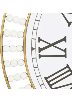 Best reviews of 👏 Contemporary Metal Wall Clock by Monroe Lane 🎁 -Monroe Lane Sales Belk 9575