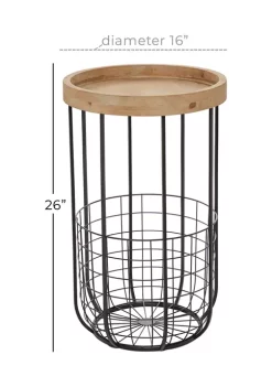 Buy 🛒 Industrial Metal Accent Table by Monroe Lane 🥰 -Monroe Lane Sales Belk 9581