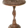 Buy 🔔 Traditional Wood Accent Table by Monroe Lane 🔥