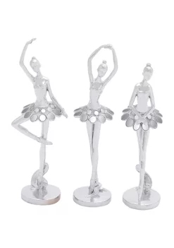 Best Sale ✔️ Glam Polystone Sculpture - Set of 3 by Monroe Lane 🌟