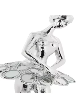 Best Sale ✔️ Glam Polystone Sculpture - Set of 3 by Monroe Lane 🌟 -Monroe Lane Sales Belk 9626