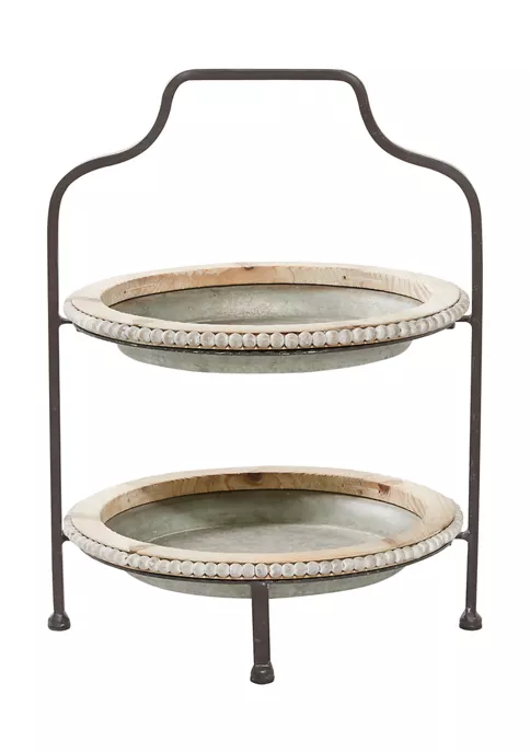 Brand new π Farmhouse Metal Tiered Server by Monroe Lane β 2 Brand new π Farmhouse Metal Tiered Server by Monroe Lane β - Image 2