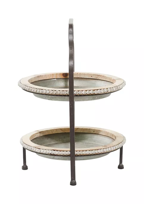 Brand new π Farmhouse Metal Tiered Server by Monroe Lane β 3 Brand new π Farmhouse Metal Tiered Server by Monroe Lane β - Image 3
