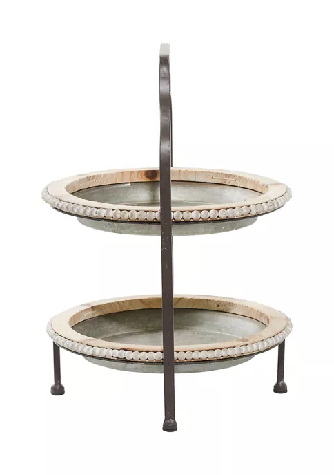 Brand new π Farmhouse Metal Tiered Server by Monroe Lane β 5 Brand new π Farmhouse Metal Tiered Server by Monroe Lane β - Image 5