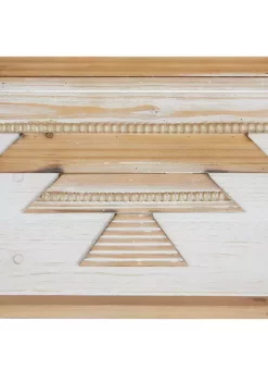 Outlet 🤩 Rustic Wood Wall Decor - Set of 2 by Monroe Lane 😍 -Monroe Lane Sales Belk 9664