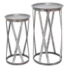 Outlet 🤩 Farmhouse Iron Accent Table - Set Of 2 by Monroe Lane 😍