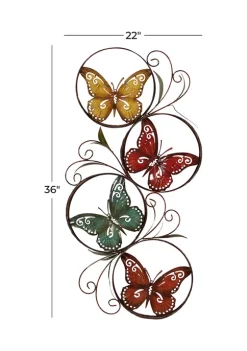 Deals 🔥 Eclectic Metal Wall Decor by Monroe Lane ⌛ -Monroe Lane Sales Belk 9677