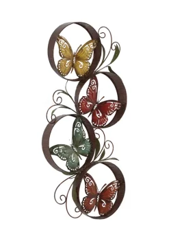 Deals 🔥 Eclectic Metal Wall Decor by Monroe Lane ⌛ -Monroe Lane Sales Belk 9678