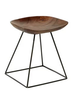 Brand new ❤️ Rustic Metal Stool by Monroe Lane 👏 -Monroe Lane Sales Belk 9693