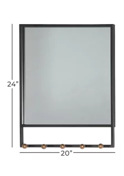 New ✨ Industrial Wood Wall Mirror by Monroe Lane 🥰 -Monroe Lane Sales Belk 9712