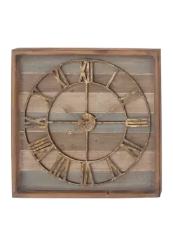 Best Pirce โ Contemporary Metal Wall Clock by Monroe Lane ๐