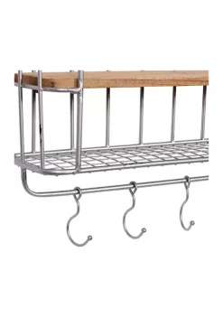 Discount ⌛ Industrial Metal Wall Hook - Set of 2 by Monroe Lane 👍 -Monroe Lane Sales Belk 9743