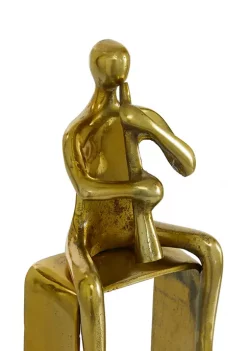 Best Sale 🎁 Modern Aluminum Sculpture - Set of 2 by Monroe Lane ⭐ -Monroe Lane Sales Belk 9865