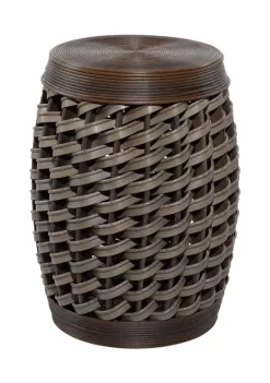 Budget 😉 Eclectic Rattan Accent Table - Set of 2 by Monroe Lane 🛒 -Monroe Lane Sales Belk 9873