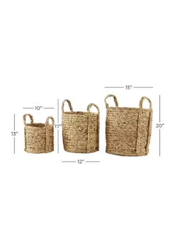 Top 10 🎁 Coastal Dried Plant Storage Basket - Set of 3 by Monroe Lane ⭐ 9 Top 10 🎁 Coastal Dried Plant Storage Basket - Set of 3 by Monroe Lane ⭐ -Monroe Lane Sales Belk 9886