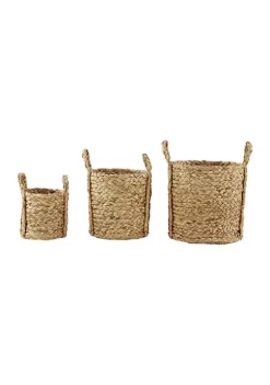 Top 10 🎁 Coastal Dried Plant Storage Basket - Set of 3 by Monroe Lane ⭐ 10 Top 10 🎁 Coastal Dried Plant Storage Basket - Set of 3 by Monroe Lane ⭐ -Monroe Lane Sales Belk 9887