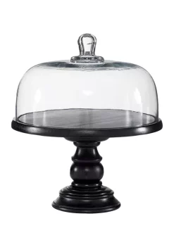Budget ⭐ Traditional Wood Cake Stand by Monroe Lane 🔥 -Monroe Lane Sales Belk 99