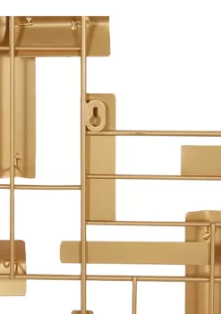 Best Sale ❤️ Contemporary Metal Wall Decor by Monroe Lane 🧨 -Monroe Lane Sales Belk 9902